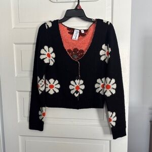 Collusion Black Women's Daisy Sweater
